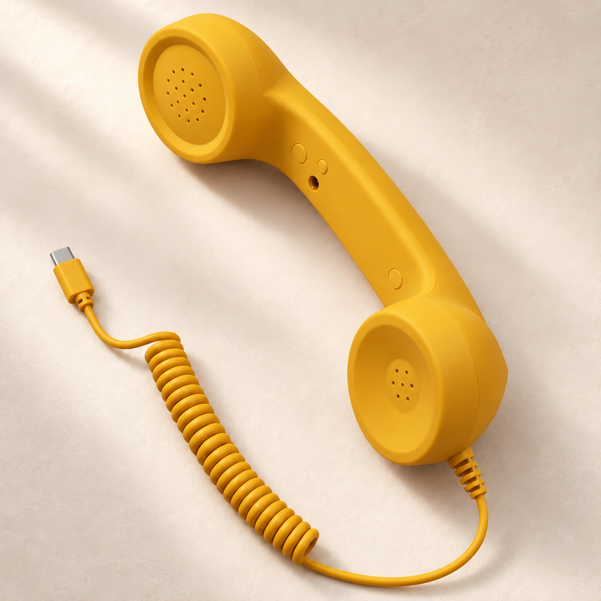 CurlyCord Retro Handset